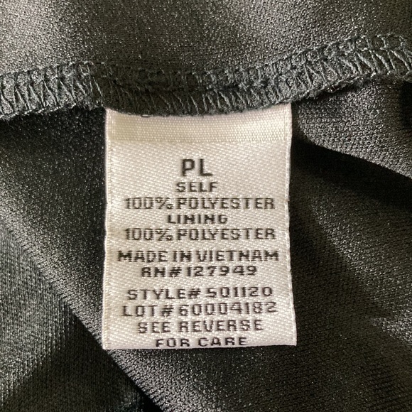 Emma & Michele Black Floral Sleeveless Dress Size PL - Picture 9 of 9